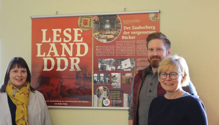 Ausstellung „Leseland DDR“ an der BO Scheyern