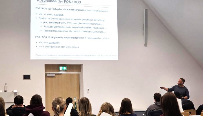 Berufsberatung durch das Arbeitsamt